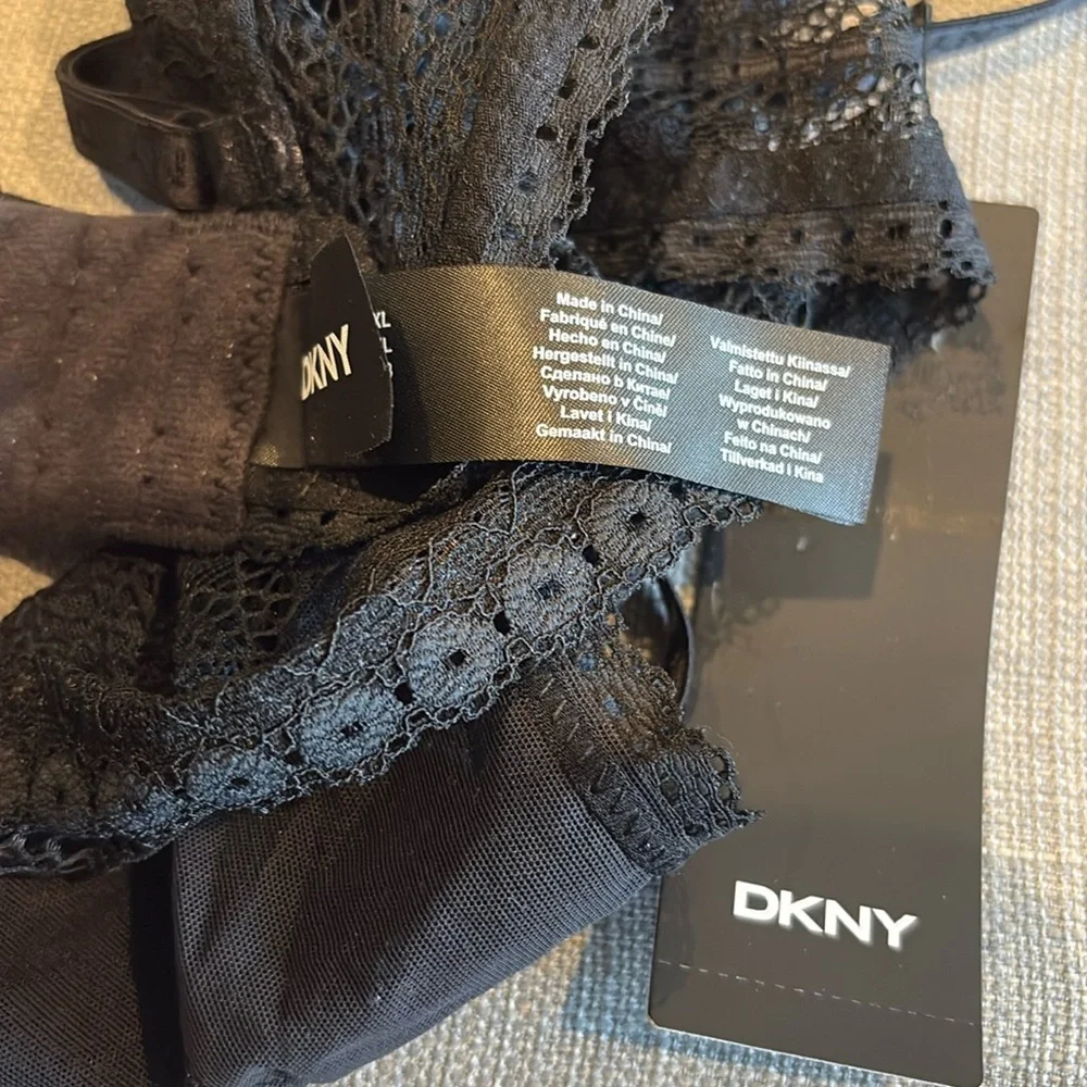 DKNY Black Lace Bra